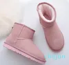 Classical Short Ankle women snow boots Cowskin Sheepskin keep warm boot transshipment Birthday Christmas gifts