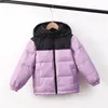 New Children Down Coat Autumn Winter Boys Girls Cotton-padded Parka & Coats Thicken Warm Long Jackets Kids Outwear