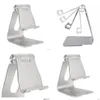 Tablet pc stands mesa de alumínio suporte suporte berço para telefone móvel bmstu drop delivery computadores acessórios de rede dht3e