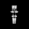 Rökningstillbehör Diamond Knot Quartz Enail banger naglar med manlig kvinna 14 mm 18 mm fogar för glasbongar oljeriggar 20mm zz