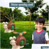 Bath Toys Water Splash Toy Spinning Snail Summer Outdoor Lawn Playing Sprinkler Kids Backyard Game Fun Sports Gril Boys Gifts Drop Del Dh6Zv