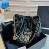 Shoulder Bag Designer Trash Italy Luxury Tote Women Double Letter Fashion Crossbody c