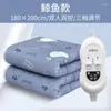 Blankets Heating Blanket Heat Rechargeable Warm Electric Sheet For Winter Heated Bedspread Bed Warmer Heater Home
