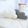 Kussen/decoratief schattig wit gevuld pluche wolk speelgoed super zacht kussen beddengoed meisjes kamer katoen stoel bank huisdecoratie cadeau