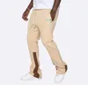 Pantalones vaqueros para hombre Pantalones de chándal acampanados Pantalones de chándal apilados Pantalones de alta calidad Joggers Cargo 231117