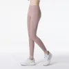 LL Kadın Yoga Hizala Tayt Itme Spor Yumuşak Yüksek Bel Dikişsiz Kalça Kaldırma Elastik Legging Rahat koşu pantolonları CK619