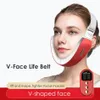 Galvanic Therapy LED Pon V-Face Chin V-Line Face Slimming Machine V-Line Up Facial Lifting Belt Chin Slimming Device2629