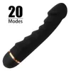 Vibratorer 20 lägen vibrator mjuk silikon dildo realistisk penis stark motor g-spot klitoris stimulator kvinnlig masturbator vuxna sex leksaker 231116