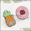 Pins Broches Ananas Home Rose Emaille Pins Creatieve Broche Cartoon Speciale Tij Revers Denim Badge 6120 Q2 Drop Levering Sieraden Dh8Vg