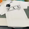 Zomerherenontwerper T-shirt Casual katoenen man Dames met letters Afdrukken Korte mouwen