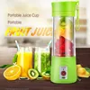 Blender Juicer Blende Cup Mixer Mixer Grinder Size Personal Personal Eletric Rechargable Machine Bottle 380ml with USB325V