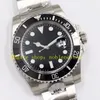 2 Color Automatic Watches for Mens 40mm 116610 Sapphire Crystal Black Green Dial Ceramic Bezel 904L Steel Bracelet Sport ARF Cal.3135 Movement Wristwatches Watch