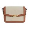 Triomphe Tasarımcı Çanta Crossbody Bags eyer tasarımcı kadın çanta ay baget sayfası paketi lüks flep çantaları omuz çantası zinciri gerçek deri çekme çantası