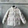 Yeni 23SS Tasarımcı Balanciagas Down Puffer Ceket Erkekleri Kadınlar Sonbahar Kış Moda Markaları Vintage Luxe Büyük Gevşek Basit Basit Balenciga Erkek Kadınlar Aşağı Ceket