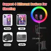 360 Photo Booth Automatische roterende camera Panoramische 360 Video Booth Plataforma 68-115 cm met flightcase Selfie-opnamemachine voor bruiloftsfeestevenementen