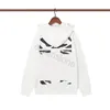 Designer Hoodie High Quality Men's and Women's Designers Men's Back Printed Men's Clothing Top Long Sleeve Pullover white and black Couple Offs Sweater