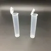 Tubes en PVC résistants aux enfants vierges pour cartouche 0,5 ml 0,8 ml 1,0 ml 510 Personnaliser l'emballage des cartouches de vape Emballage à l'épreuve des enfants Tubes en plastique Autocollants