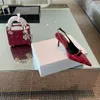 Sandalen vast puntige teen slingbacks octrooi leer hoge hakken gesp gebakje stiletto pumps metaal decor vrouwen schoenen sexy ondiepe zapatos 230423