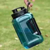 Wasserflasche Outdoor Travel Sports GYM BPA-freier tragbarer auslaufsicherer Wasserkocher Wasserflasche 2 Liter für Männer Kunststoff-Wasserflasche mit großem Fassungsvermögen P230324