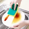 Dishwashing Sponges Kitchen Nano Emery Magic Clean Rub Pot Rust Focal Stains Sponge Removing Kit Cleaning Brush Sponges