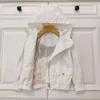 23SS Çocuk Tasarımcı Giysileri Çocuk Ceketli Sütleme Katlar Erkek Kızlar Suntan Coat Kid Kafes Birleştirme Kapşonlu fermuar rüzgarlık ceketleri büyük çocuklar bebek giysileri