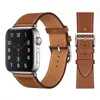 Modische Lederschlaufe für Apple Watch Band 42 mm Serie SE 2 3 4 für iwatch Ultra 8 7 6 5 44 mm Armband 38 mm Armband Ersatz 40 mm 41 45 mm 49 mm Armbandzubehör