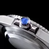 BAMFORD ST9 Stahl Automatisches Datum Herrenuhren Blaue Zeiger und Markierungen Erstaunliche Uhr mit Keramiklünette Saphir-Armbanduhren 40MM Designer