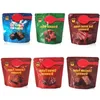 플라스틱 포장 가방 600mg Choclate Chewy 퍼지 브라우니 가방 Mylar Resealable Packing Pack 도매 jlnde