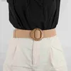 Belts Vintage Str Braided Belt For Women Pp Str Woven Elastic Waist Belt Strs Summer Boho Dress Shirt Decoration Wide WaistbandL231117