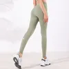 LL damskie legginsy do jogi Push Fitness miękki, wysoki stan bezszwowe podnoszenie bioder elastyczne Legging spodnie do joggingu na co dzień CK1246
