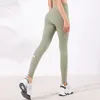 LL damskie legginsy do jogi Push Fitness miękki, wysoki stan bezszwowe podnoszenie bioder elastyczne Legging spodnie do joggingu na co dzień CK1246