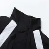 Chaquetas de diseñador para hombre Abrigos casuales Prendas de abrigo Moda Br 11done Otoño Nuevo bordado Carta Empalme Raya blanca Abrigo de carga Deportes de ocio para hombres y mujeres