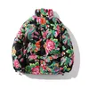 2023 New Hot Paris Designer Street Netflix fashion Couples' winter clothes China-Chic Northeast big flower cotton padded jacket Style Chinese Trend55