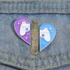 Pins Brooches Play Game Handle Enamel Pin Cartoon Fashion Brooch Tren Badge Jewelry Couple Heart Splicing Lel Pin Metal Gift WholesaleL231117