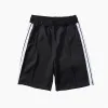 Mens Palms Shorts Womens Designers Short Pants Letter Printing Strip Webbing Casual Fivepoint Clothes Summer Beach Clothing Pl