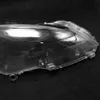 Tampa do farol de lâmpada de vidro da lâmpada do farol de vidro Caps de lente de vidro transparente Máscaras de luz da cabeça da cabeça para Peugeot 3008 2013 ~ 2019