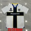 Nouveau 2023 2024 Parma Calcio Mens Home Soccer Jerseys CRESPO CANNAVARO BAGGIO BERNABE Benedicak Chemise de football à manches courtes Uniformes pour adultes