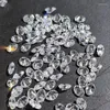 Pietre preziose sciolte Prezzo di fabbrica Certificato GRA D Colore Diamante Moissanite a taglio ovale