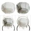 Cushion/Decorative Pillow Swing Chair Seat Cushion Garden Hammock Cradle Pads for Patio er Tear Drop Hanging Chair Indoor Outdoor Home Bedroom Cover P230414