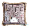 Luxury Decorative Pillow Cushion Christmas Designer Pillowcase G Letter Print Fashion Cushions Cotton Pillows Home Decor