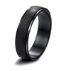 Cluster Rings CAOSHI Punk Spinner Finger For Men Creative Stainless Steel Rotating Jewelry Daily Collocation Accessories Decompress Band