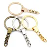 10-20 pièces 25mm 28mm 30mm anneaux porte-clés porte-clés chaîne multicolore rond bijoux à bricoler soi-même faisant des accessoires résultats bijoux de modePorte-clés accessoires de bijoux