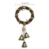 Decoratieve beeldjes Witch Bells heksende dingen magische amulet windtiond verbannen kwaad faux kristalkwarts hangende hanger voor voordeur