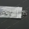 Wholesale 100Pcs Lot Nose Rings Surgical Steel Nose Ring Hoop Ear Studs Nostril Piercing Body Jewelry 6mm 8mm 10mm Body JewelryPiercing Jewelry Fashion Jewelry