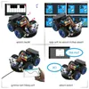 Freeshipping 4WD Smart Robot Car DIY för Arduino R3 Starter Robotics Learning Kit App RC STEM Toy Kid Support Scratch Library Lamka