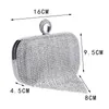 Kvällspåsar Gloig Fashion Women Tassel Evening Bags Diamonds Beaded Clutch Wedding Purse Shoulder Party Laides Case Purse 231117