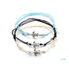 Bracelets de cheville Summer Beach Tortue en forme de charme Corde Chaîne Cheville Bracelet Femme Sandales La chaîne de jambe Bijoux de pied Confort Drop Del Dhq2O