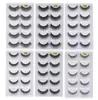 Worldbeautyey cils magnétiques ellipse mat plat plateaux d'extension de cils individuels faux en vrac naturel extension de cils longs en sto8067464