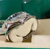Mens 시계 스틸 자동 운동 소형 다이얼 사파이어 캘린더 42mm 시계 스테인레스 스카이 스카이 거부 손목 시계 Montre De Luxe Watchs
