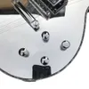 Guitare électrique personnalisée de haute qualité, boutique personnalisée, fabriquée en chine, touche en palissandre, matériel chromé, livraison gratuite, 2024